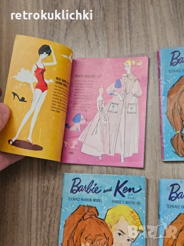 Винтидж мини каталози на Барби Barbie, снимка 2 - Кукли - 53559316