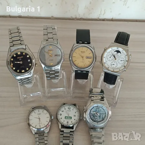 Японски ръчни часовници Seiko и Casio, снимка 4 - Мъжки - 50174574