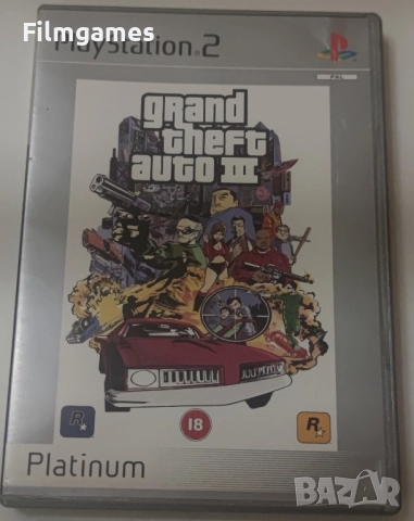 PS2-Gta 3-Grand Theft Auto 3