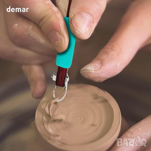 3 бр. стъргалки за глинени скулптури с противоплъзгаща дръжка, комплект инструменти, снимка 2 - Други стоки за дома - 50918694