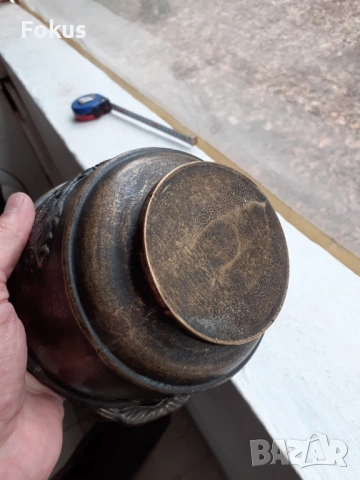 ИНТЕРЕСЕН БРОНЗОВ СЪД МЕНЧЕ, снимка 7 - Антикварни и старинни предмети - 53503727