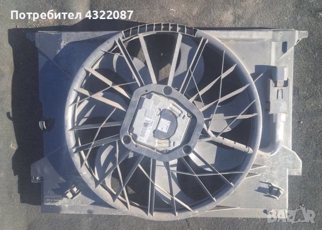 Перка охлаждане Mercedes E-class E220 CDi -150 к.с. ( 02-09г.) w211