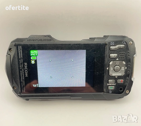 ✅ Ricoh 🔝 WG-60 Red, снимка 3 - Фотоапарати - 54129320