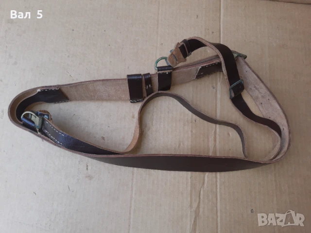 Стар военен строеви офицерски колан с портупей , униформа, снимка 5 - Антикварни и старинни предмети - 50739293