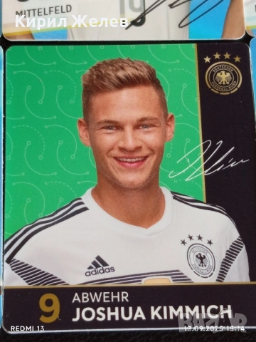 Колекционерски картички на футболисти ЛУКАС ПОДОЛСКИ,ТХОМАС МЮЛЕР,ТОНИ КРООС 51044, снимка 6 - Колекции - 51701387