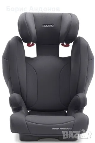 Детско столче RECARO Monza Nova EVO SEATFIX - Deep Black, снимка 4 - Столчета за кола и колело - 48386132
