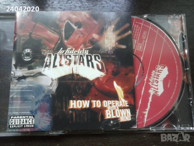 Lo-Fidelity Allstars – How To Operate With A Blown Mind оригинален диск, снимка 1 - CD дискове - 46343237