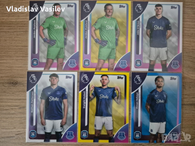 Topps Premier League 25/26 - базови, инсърти и паралели на отборите, снимка 8 - Колекции - 53637066