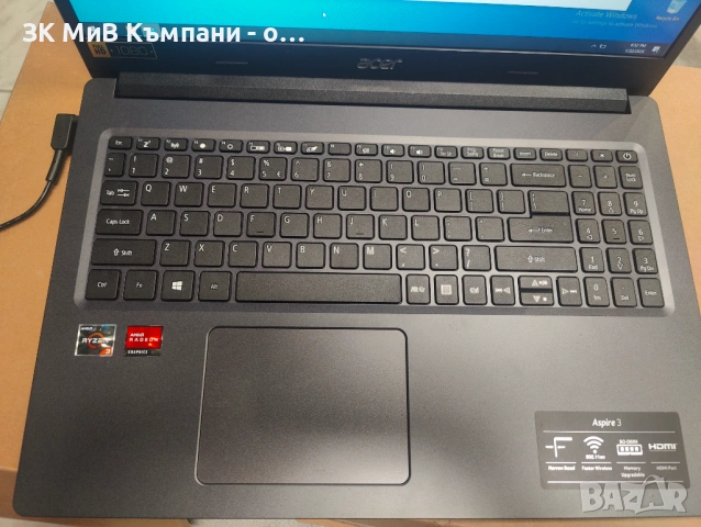 Лаптоп Acer Aspire 3, снимка 3 - Лаптопи за дома - 53194536
