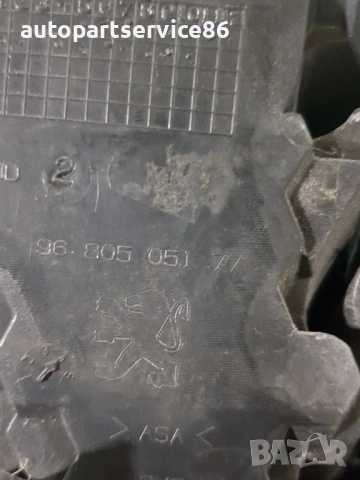 Преден емблем за Peugeot 308 1.6 (2007-2012) 9754 4383 9680505177, снимка 3 - Части - 53621002