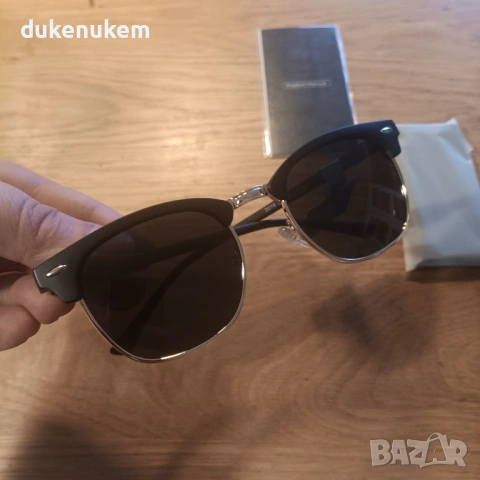 Поляризирани слънчеви очила – полурамка, UV400, ретро стил, снимка 8 - Слънчеви и диоптрични очила - 53269557