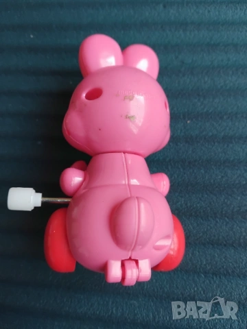 Механична навиваща се играчка зайче, снимка 2 - Играчки за стая - 53747975