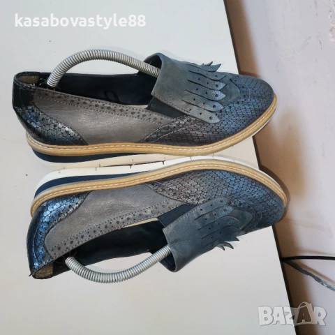 Обувки Tamaris 38 н. Естествена кожа , снимка 14 - Дамски ежедневни обувки - 53650227