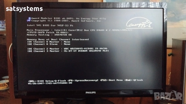 Дънна платка Gigabyte GA-945P-S3 Socket 775 CPU+FAN+RAM, снимка 9 - Дънни платки - 53863538