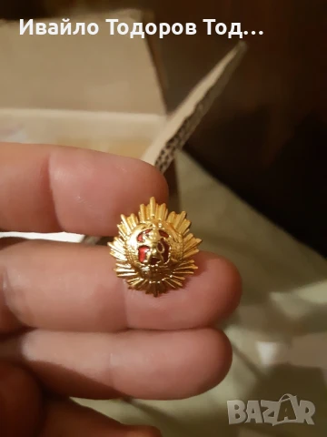 Рядка миниатюра на орден Народна Република България (1947 г) 1-ва степен 