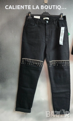 Черни дънки , снимка 2 - Дънки - 54242520