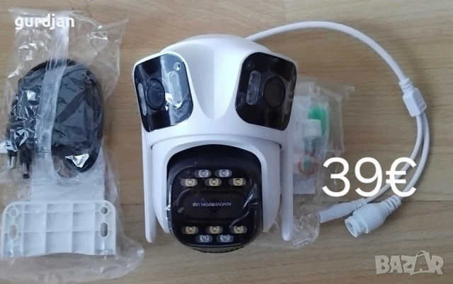 двойна wifi камера А18, снимка 4 - IP камери - 53615102