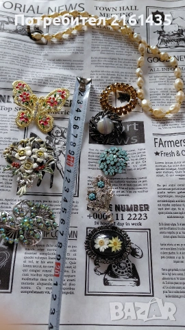 Ретро брошки в безупречно състояние , снимка 11 - Антикварни и старинни предмети - 53843432