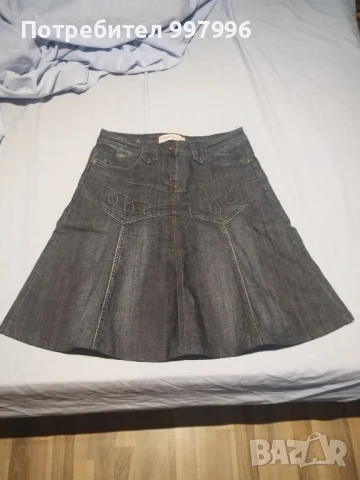 дънкова пола - Л размер, снимка 4 - Поли - 50988037