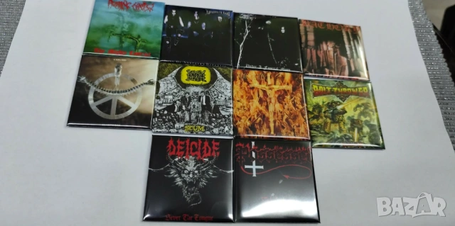 Колекция магнити Black & Death Metal Eternal Albums 