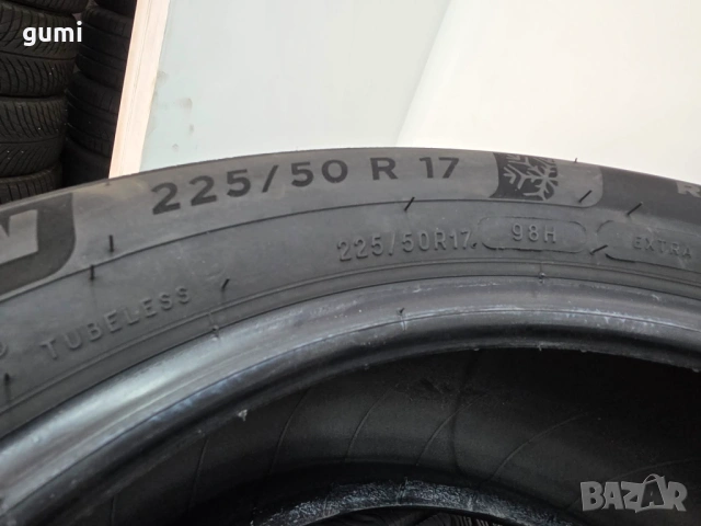 4бр зимни гуми 225/50/17 MICHELIN L05453 , снимка 6 - Гуми и джанти - 54064248