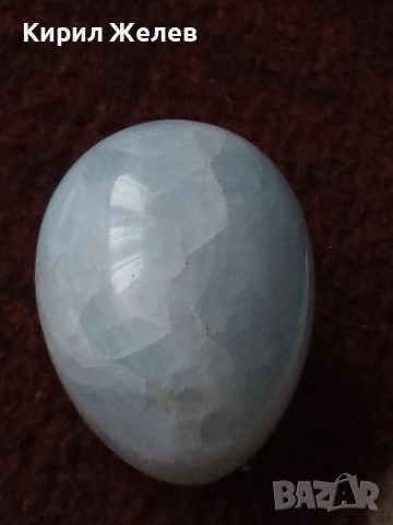 Яйце от лунен камък 51762, снимка 10 - Антикварни и старинни предмети - 52717048