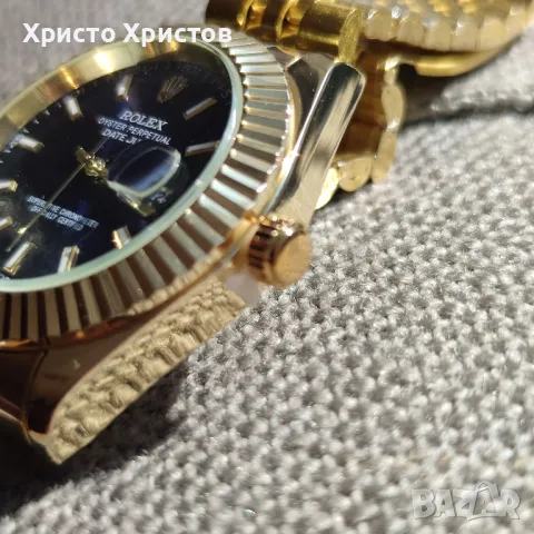 Мъжки луксозен часовник Rolex Oyster Perpetual Datejust , снимка 9 - Мъжки - 46942136