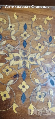 Дървен поднос с интарзия , снимка 7 - Аксесоари за кухня - 54270990