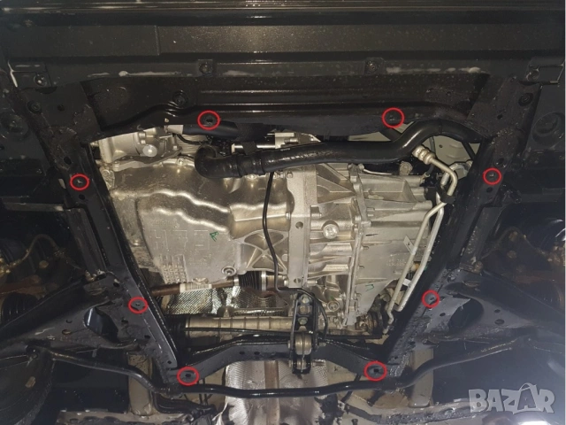 Метална кора под двигател и скоростна кутия Dacia Lodgy Stepway 2012г – 2022г, снимка 5 - Аксесоари и консумативи - 53263643