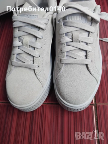 Чисто нови Puma Karmen дамски велурени обувки, снимка 3 - Маратонки - 53756214