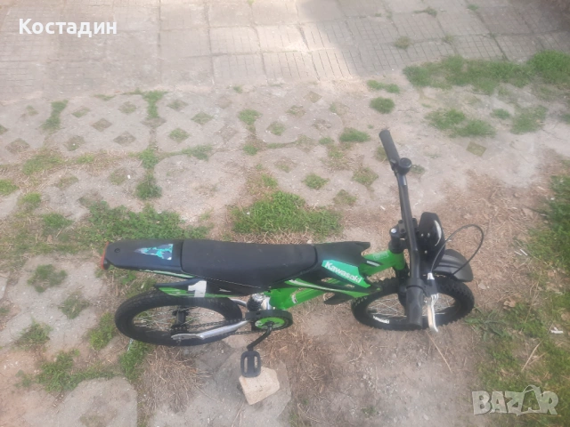 Детски Велосипед Kawasaki Крос 16 цола, снимка 8 - Велосипеди - 54249747