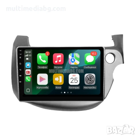 Honda Jazz 2007-2013 Мултимедия Навигация Android