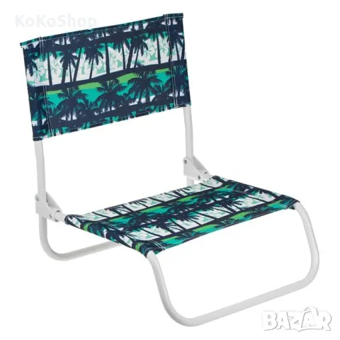 Сгъваем плажен стол /къмпинг стол – лек и удобен, снимка 3 - Градински мебели, декорация  - 50402189