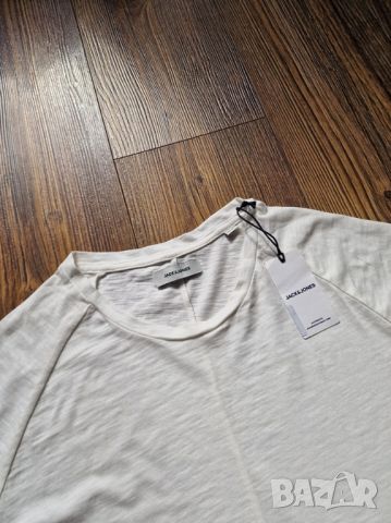 Страхотна мъжка тениска JACK & JONES размер XL, нова, снимка 5 - Тениски - 45565907