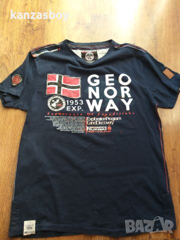 geographical norway - страхотна мъжка тениска ХЛ, снимка 4 - Тениски - 45135364