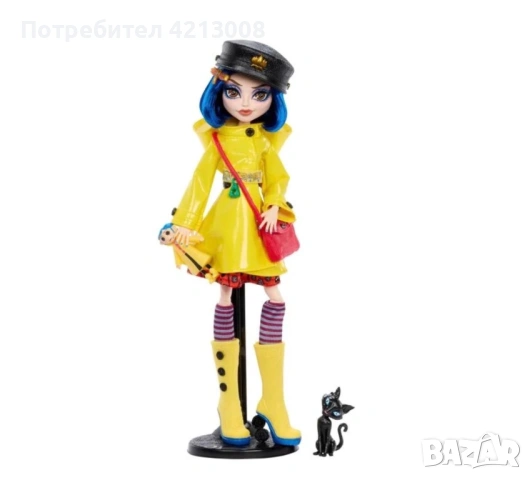 Monster High x Coraline Skullector / Монстър Хай Коралайн колекционерска кукла, снимка 3 - Колекции - 53890523