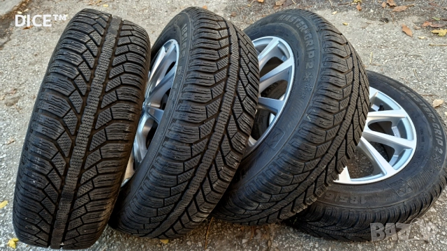 15 5х100 лети джанти Фолксваген Шкода Сеат. 185/65/15 зимни гуми , снимка 12 - Гуми и джанти - 52233777