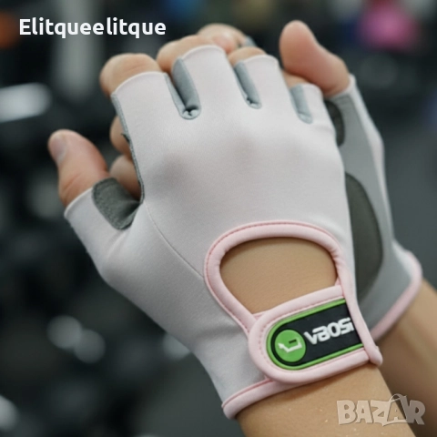 Анатомични дишащи ръкавици за тренировка Vbosi StrongHold, снимка 4 - Ръкавици - 52404514