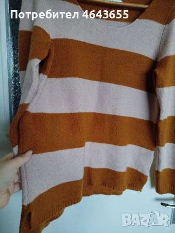 Мека зимна блуза хл размер , снимка 4 - Блузи с дълъг ръкав и пуловери - 52425010