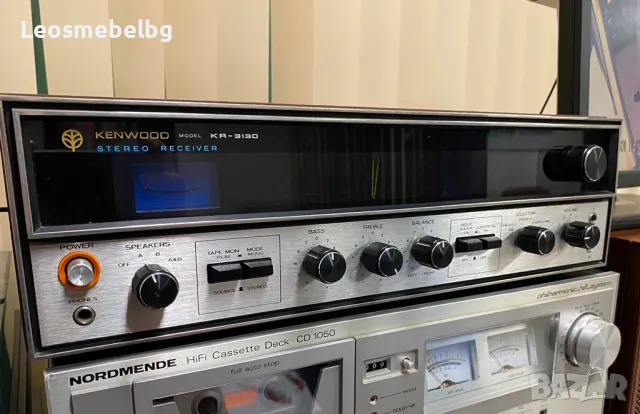 Винтидж ресивър - усилвател с тунер KENWOOD KR-3130 - модел 1972 г., снимка 3 - Ресийвъри, усилватели, смесителни пултове - 48096560