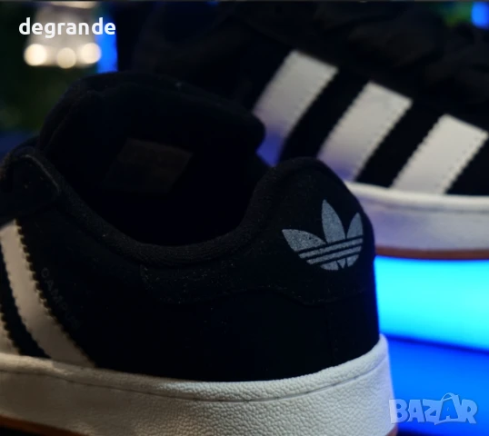Дамски кецове Adidas Campus цвят черен, снимка 2 - Маратонки - 51034213