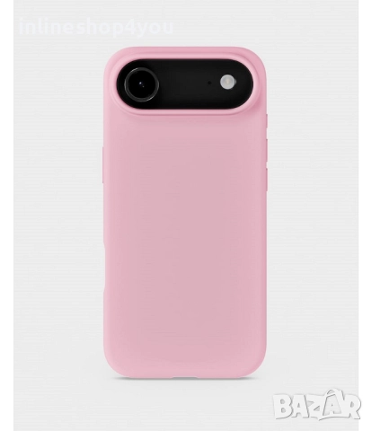 Матов Силиконов Кейс за Apple iPhone 17 Air - Червен и Розов, снимка 2 - Калъфи, кейсове - 52217587