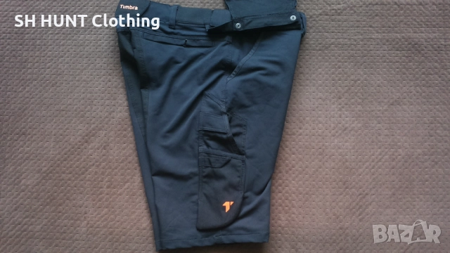Timbra Work Stretch Full Shorts размер 52 / L изцяло еластични работни къси панталони W4-614, снимка 11 - Панталони - 51949589