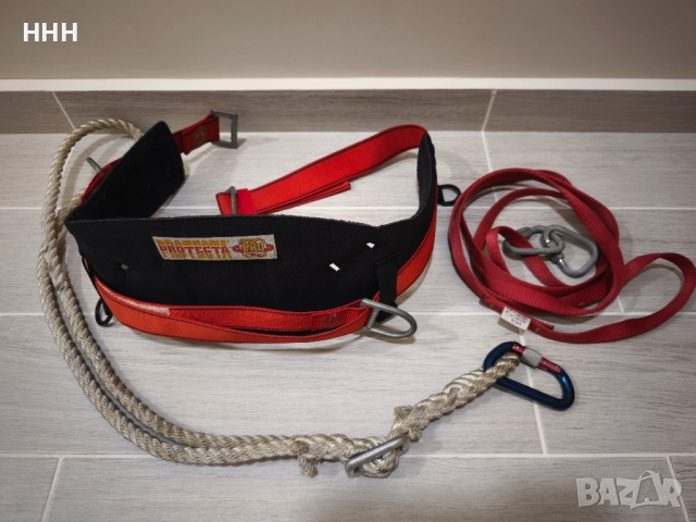 Предпазен колан за работа на височина - комплект