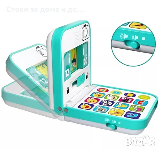 ✨Бебешки сгъваем мобилен телефон , снимка 1