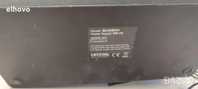 Bluetooth колонка Crystal Acoustics Bluebox, снимка 2 - Bluetooth тонколони - 52304627