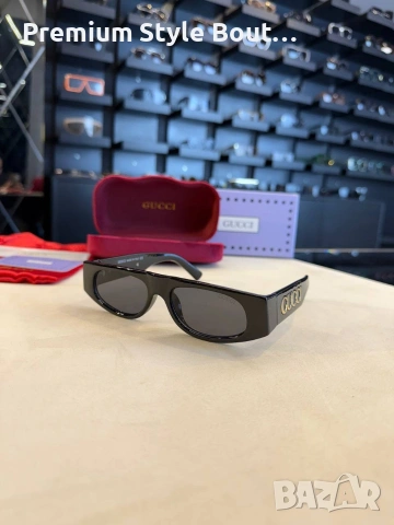 Очила  висок клас калъф на марката кутия сертификат  кърпичка tom ford Gucci , снимка 4 - Слънчеви и диоптрични очила - 53857840