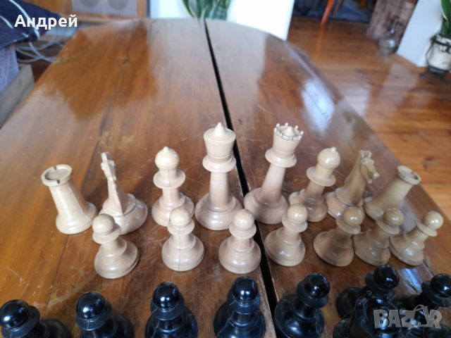 Стари фигури за шах #2, снимка 3 - Шах и табла - 45980805