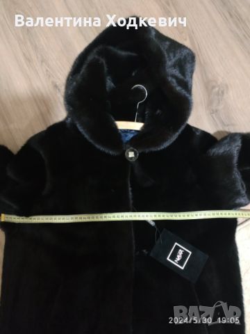 Великолепно палто от норка Italy Nafa, снимка 10 - Палта, манта - 46197141