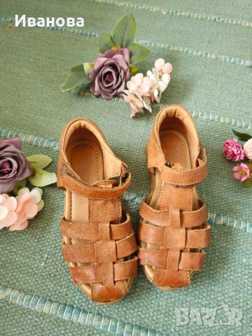 Сандали от естествена кожа Bisgaard, снимка 1